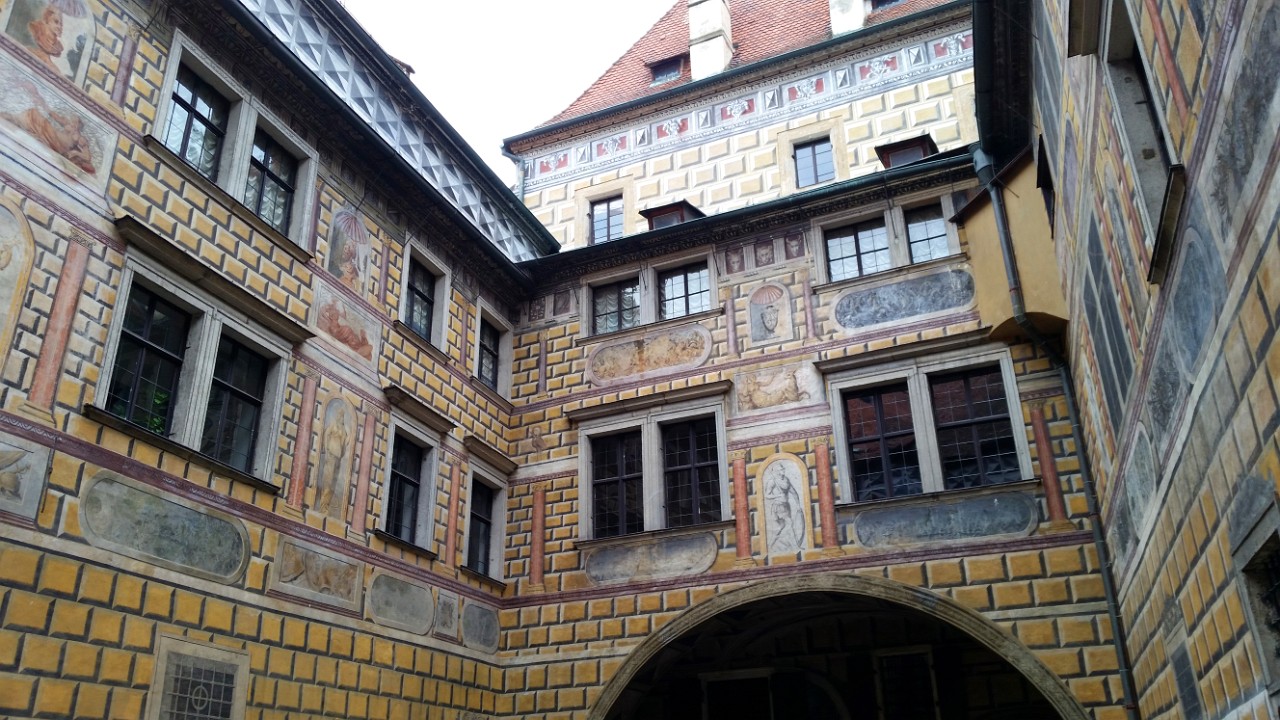 4th courtyard in the castle Rennaissance period